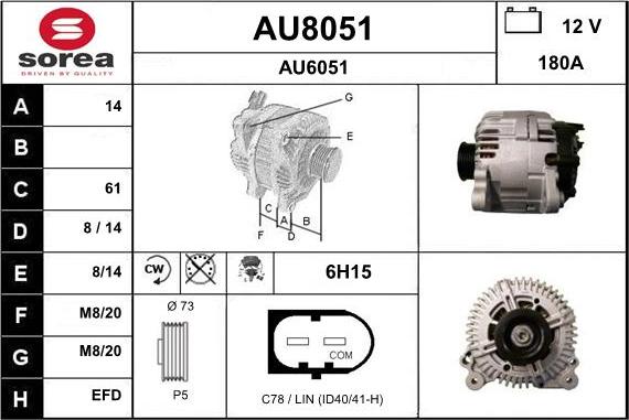 SNRA AU8051 - Генератор autodnr.net