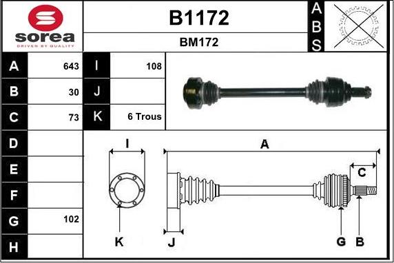 SNRA B1172 - Приводной вал autodnr.net