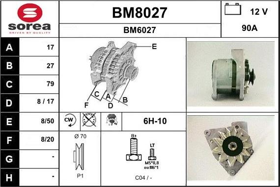 SNRA BM8027 - Генератор autodnr.net