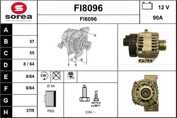 SNRA FI8096 - Генератор autodnr.net