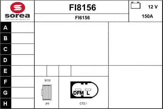 SNRA FI8156 - Генератор autodnr.net