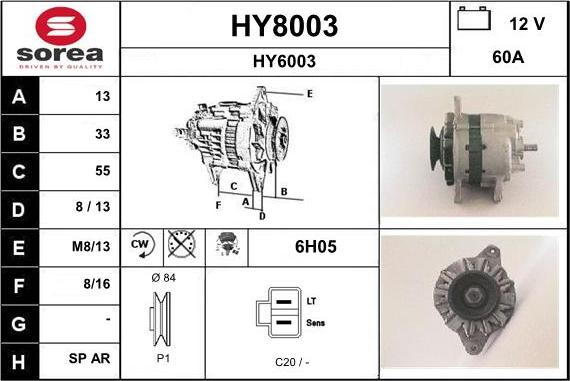 SNRA HY8003 - Генератор autodnr.net