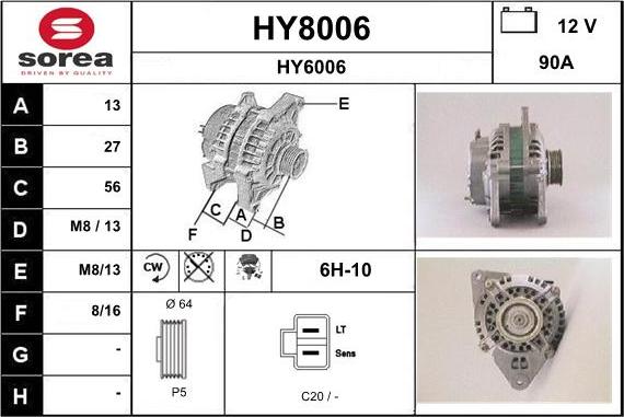 SNRA HY8006 - Генератор autodnr.net