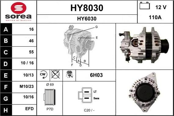 SNRA HY8030 - Генератор autodnr.net