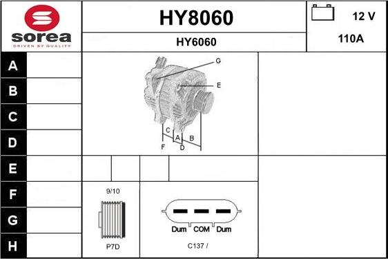 SNRA HY8060 - Генератор autodnr.net