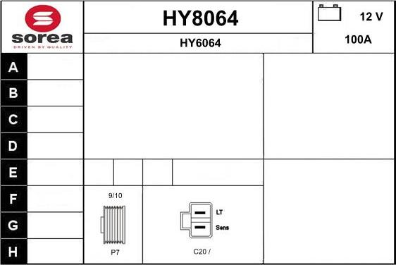 SNRA HY8064 - Генератор autodnr.net