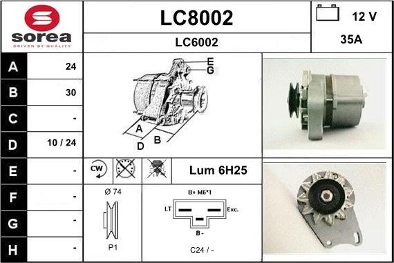 SNRA LC8002 - Генератор autodnr.net