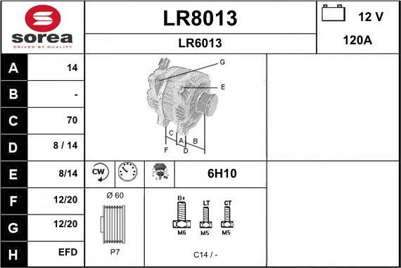 SNRA LR8013 - Генератор autodnr.net