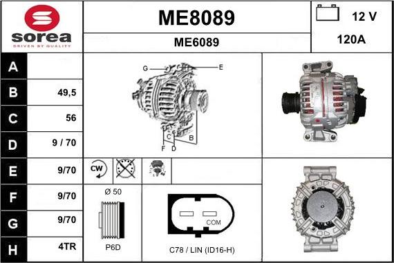 SNRA ME8089 - Генератор autodnr.net