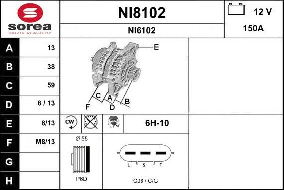 SNRA NI8102 - Генератор autodnr.net