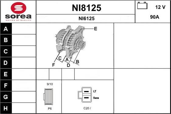 SNRA NI8125 - Генератор autodnr.net