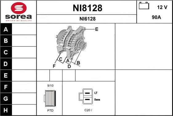 SNRA NI8128 - Генератор autodnr.net