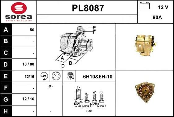 SNRA PL8087 - Генератор autodnr.net