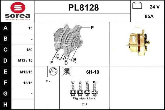 SNRA PL8128 - Генератор autodnr.net