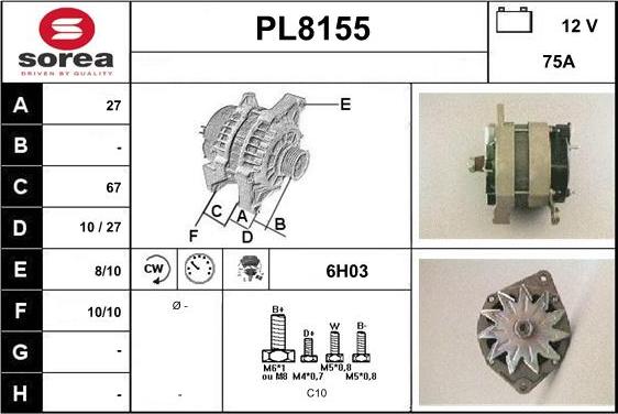 SNRA PL8155 - Генератор autodnr.net