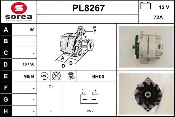 SNRA PL8267 - Генератор autodnr.net