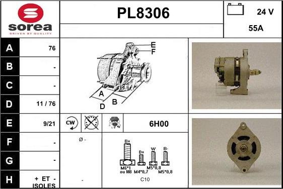 SNRA PL8306 - Генератор autodnr.net