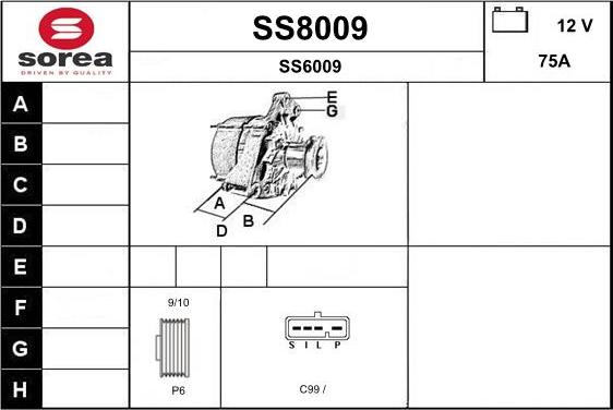 SNRA SS8009 - Генератор autodnr.net