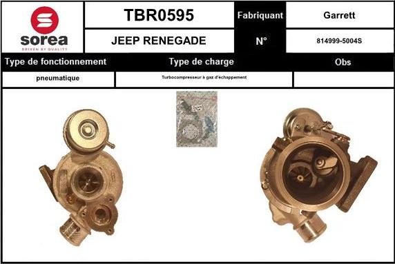 SNRA TBR0595 - Компресор, наддув autocars.com.ua