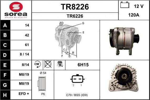 SNRA TR8226 - Генератор autodnr.net