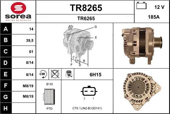 SNRA TR8265 - Генератор autodnr.net