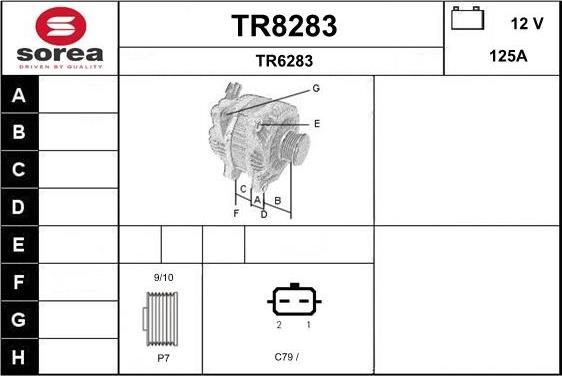 SNRA TR8283 - Генератор autodnr.net