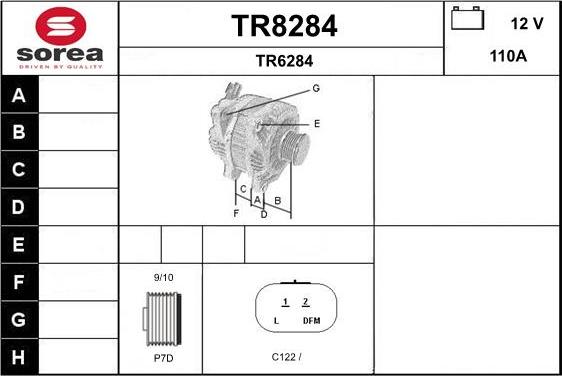 SNRA TR8284 - Генератор autodnr.net