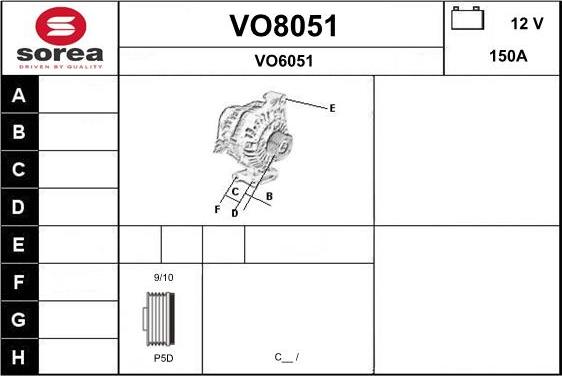 SNRA VO8051 - Генератор autodnr.net