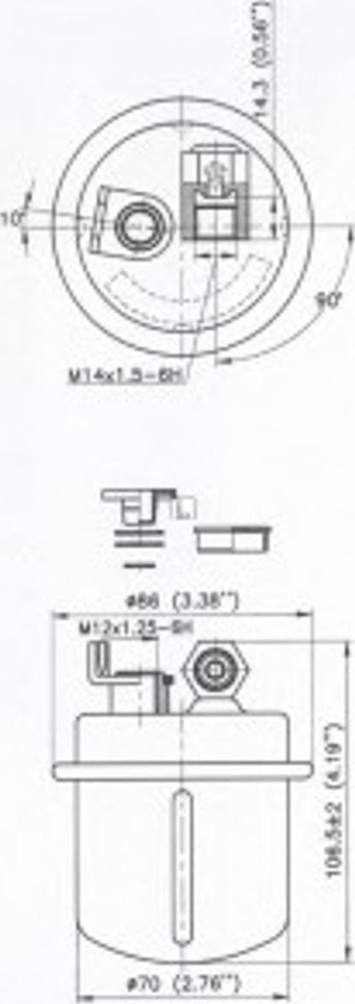 Sofima S 1617 B - Паливний фільтр autocars.com.ua