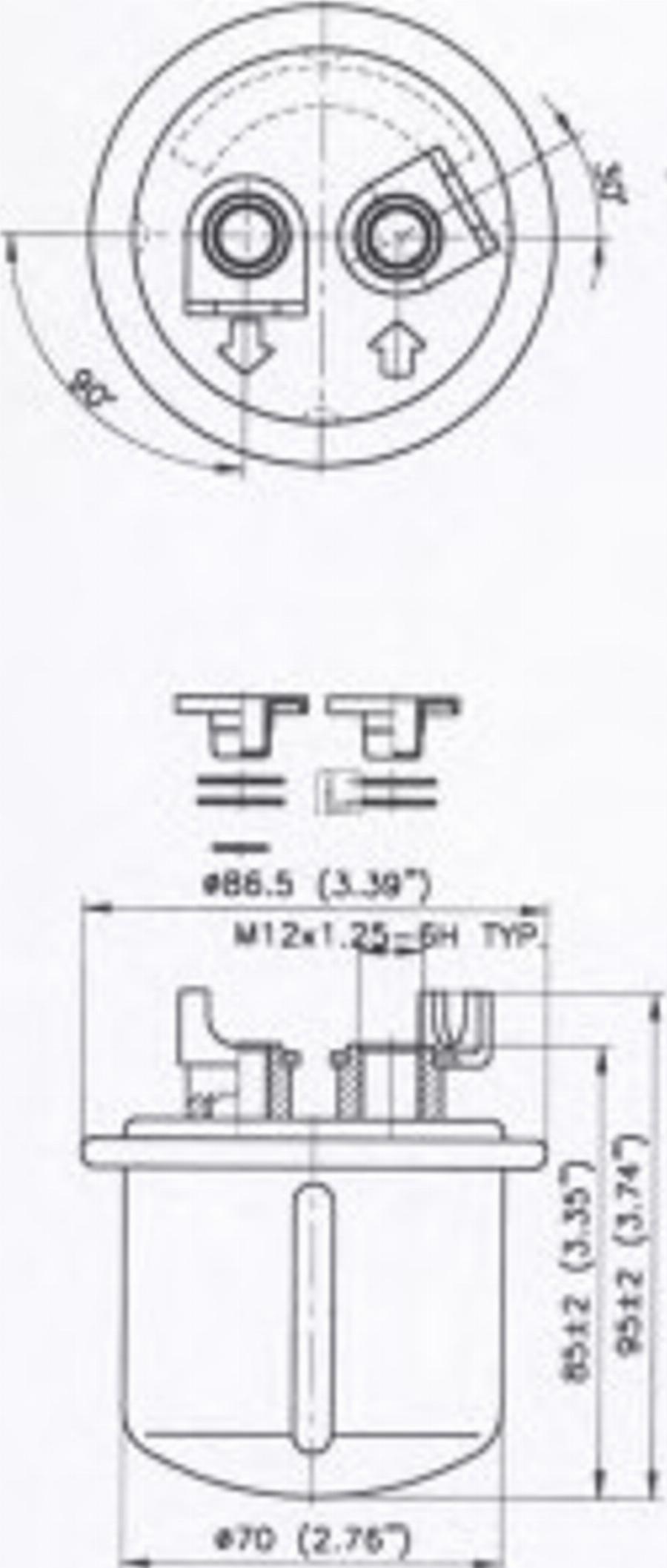 Sofima S 1706 B - Топливный фильтр autodnr.net