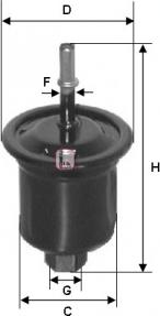 Sofima S 1731 B - Топливный фильтр autodnr.net