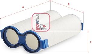 Sofima S 1TUB A - Повітряний фільтр autocars.com.ua