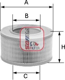 Sofima S 2460 A - Воздушный фильтр autodnr.net