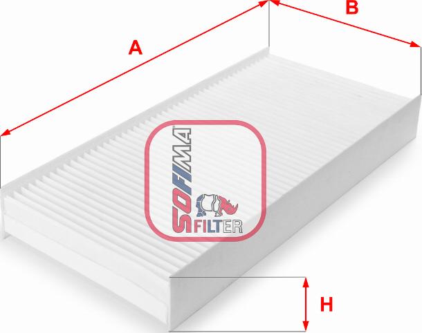 Sofima S 3136 C - Фильтр воздуха в салоне autodnr.net