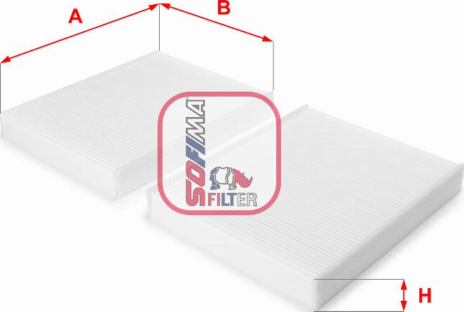 Sofima S 3229 C - Фильтр воздуха в салоне avtokuzovplus.com.ua