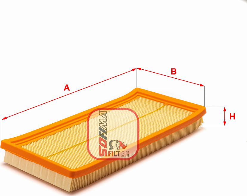 Sofima S 3339 A - Повітряний фільтр autocars.com.ua