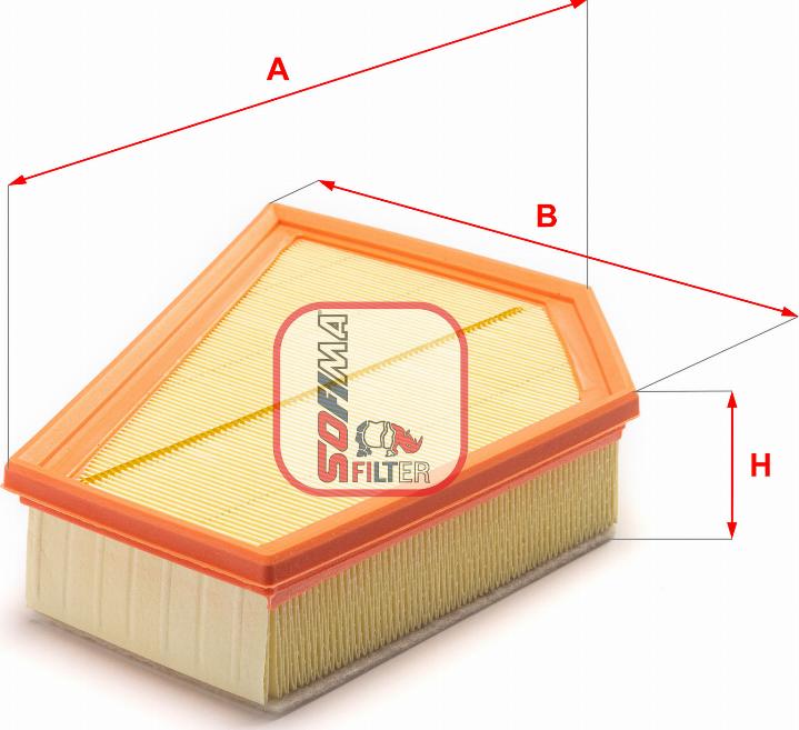 Sofima S 3349 A - Воздушный фильтр autodnr.net