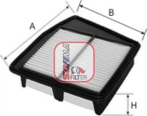 Sofima S 3408 A - Повітряний фільтр autocars.com.ua