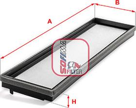 Sofima S 3437 C - Фильтр воздуха в салоне autodnr.net