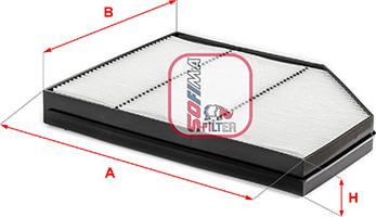 Sofima S 3453 C - Фильтр воздуха в салоне autodnr.net