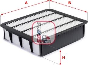 Sofima S 3A85 A - Воздушный фильтр avtokuzovplus.com.ua