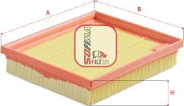 Sofima S 3D90 A - Повітряний фільтр autocars.com.ua