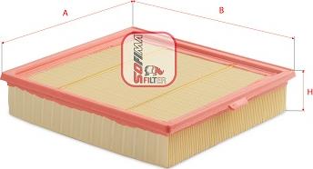 Sofima S 3E62 A - Повітряний фільтр autocars.com.ua