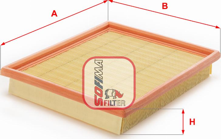 Sofima S 4310 A - Воздушный фильтр avtokuzovplus.com.ua