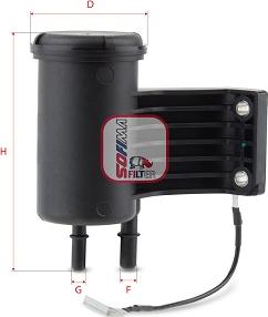 Sofima S 5819 GC - Паливний фільтр autocars.com.ua