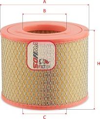 Sofima S 7I95 A - Повітряний фільтр autocars.com.ua