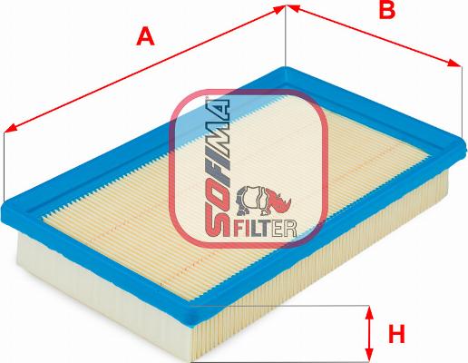 Sofima S 8930 A - Воздушный фильтр avtokuzovplus.com.ua