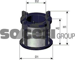 SogefiPro FA9564ECO - Топливный фильтр autodnr.net