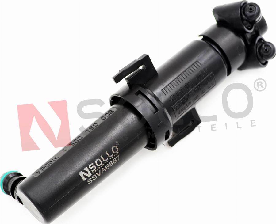 SOLLO 02R00821 - Розпилювач, форсунка, система очищення фар autocars.com.ua