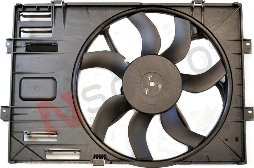 SOLLO 02U10310 - Вентилятор, охолодження двигуна autocars.com.ua